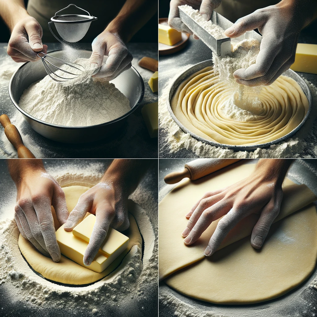 Fasi preparazione pasta frolla