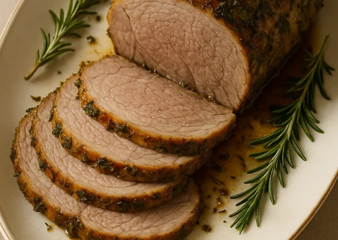 Arrosto di vitello alle erbe a bassa temperatura